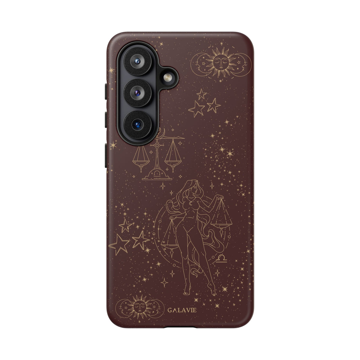 Libra Zodiac Phone Case – Chocolate