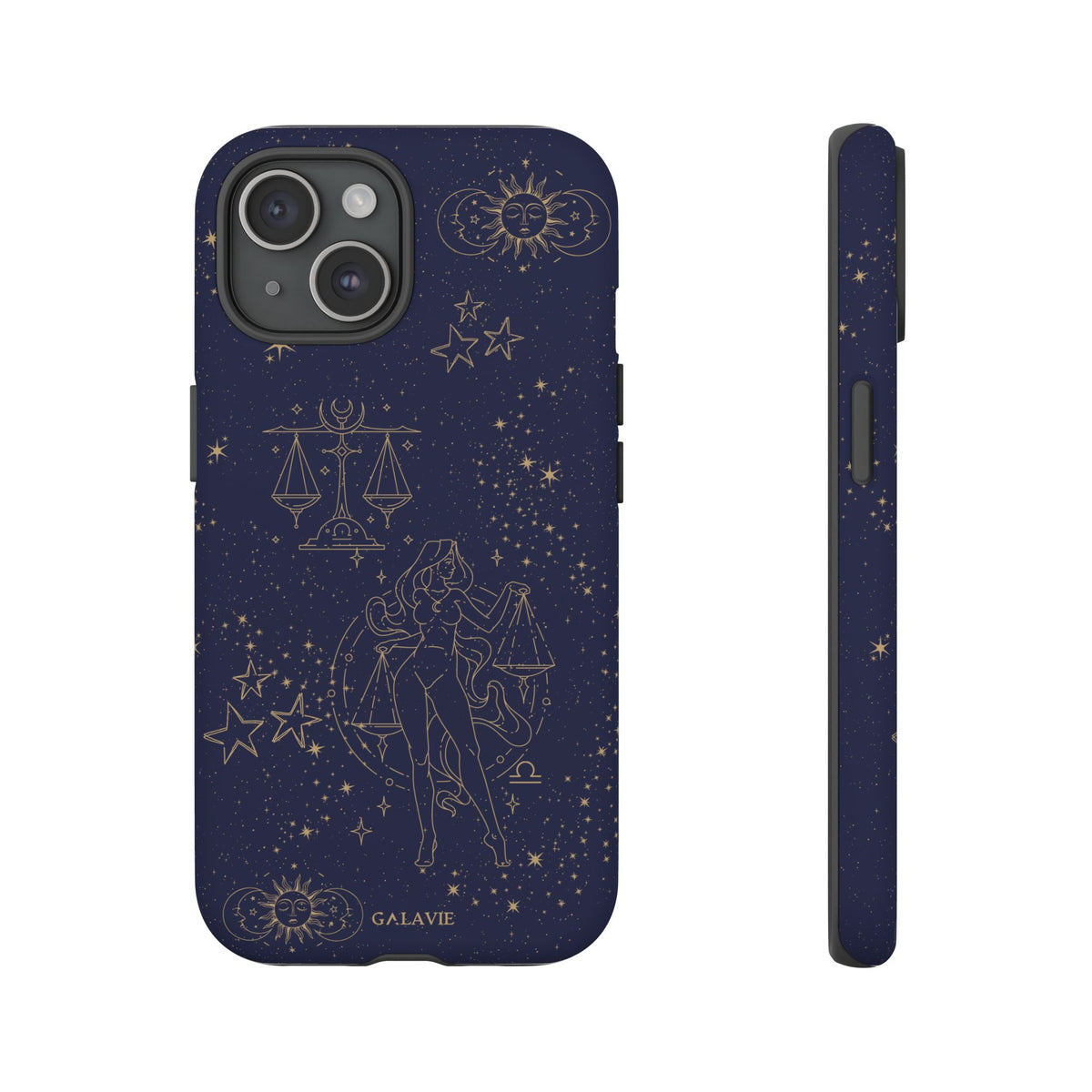 Libra Zodiac Phone Case – Navy