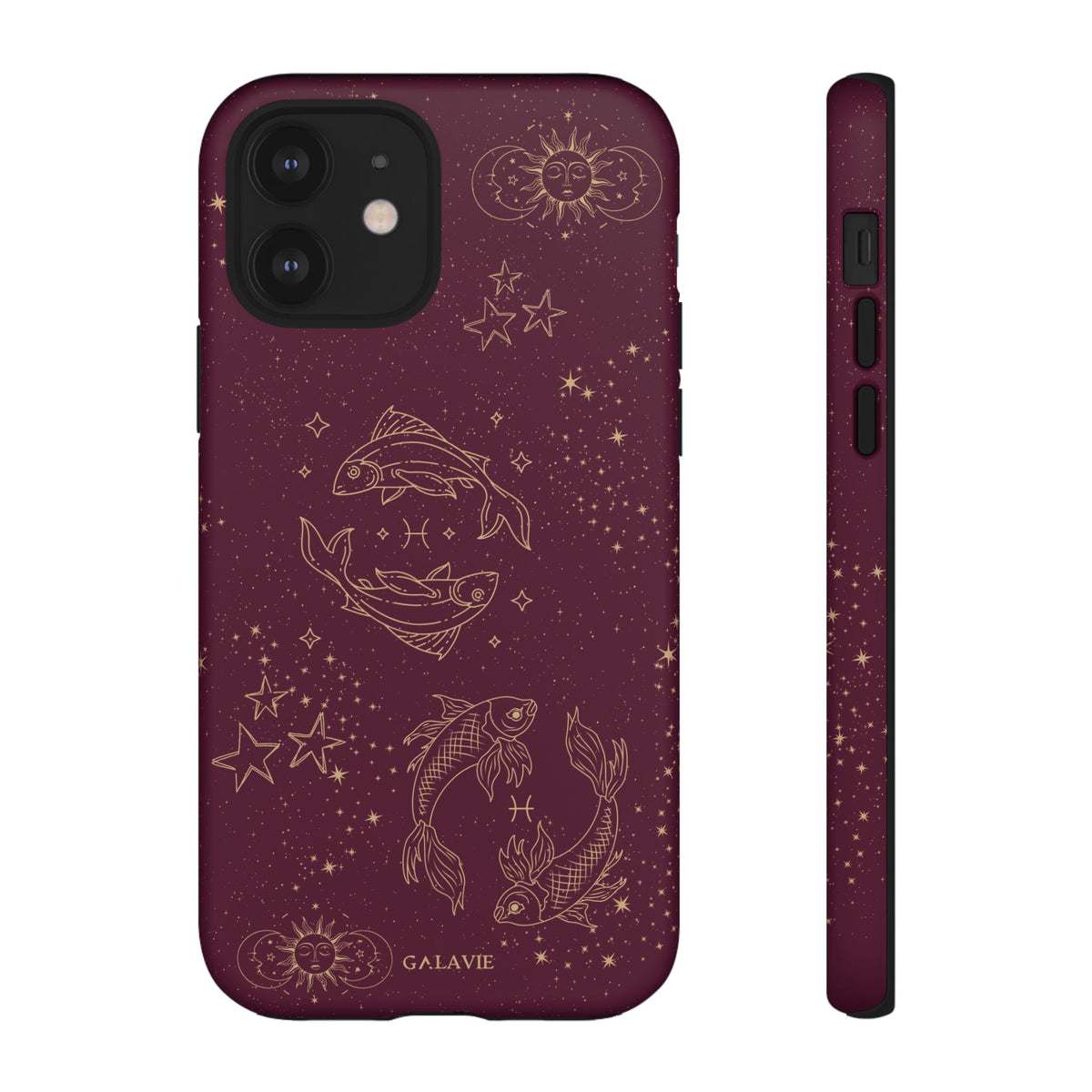 Pisces Zodiac Phone Case – Merlot