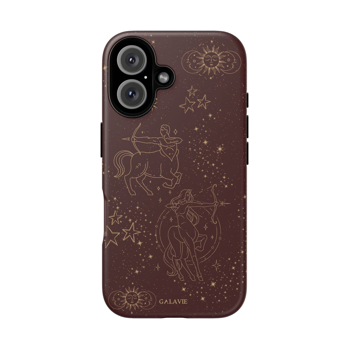 Sagittarius Zodiac Phone Case – Chocolate