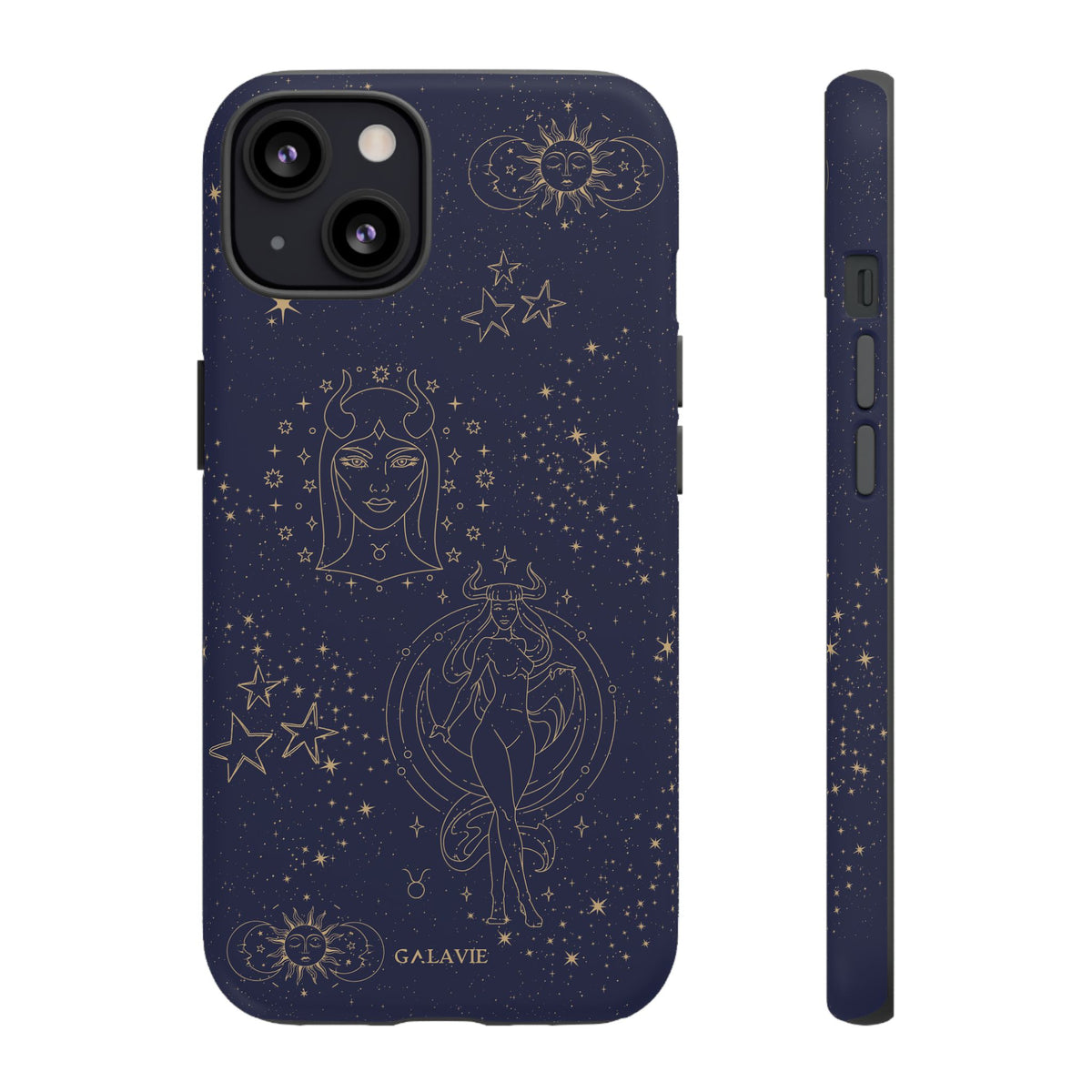 Taurus Zodiac Phone Case – Navy