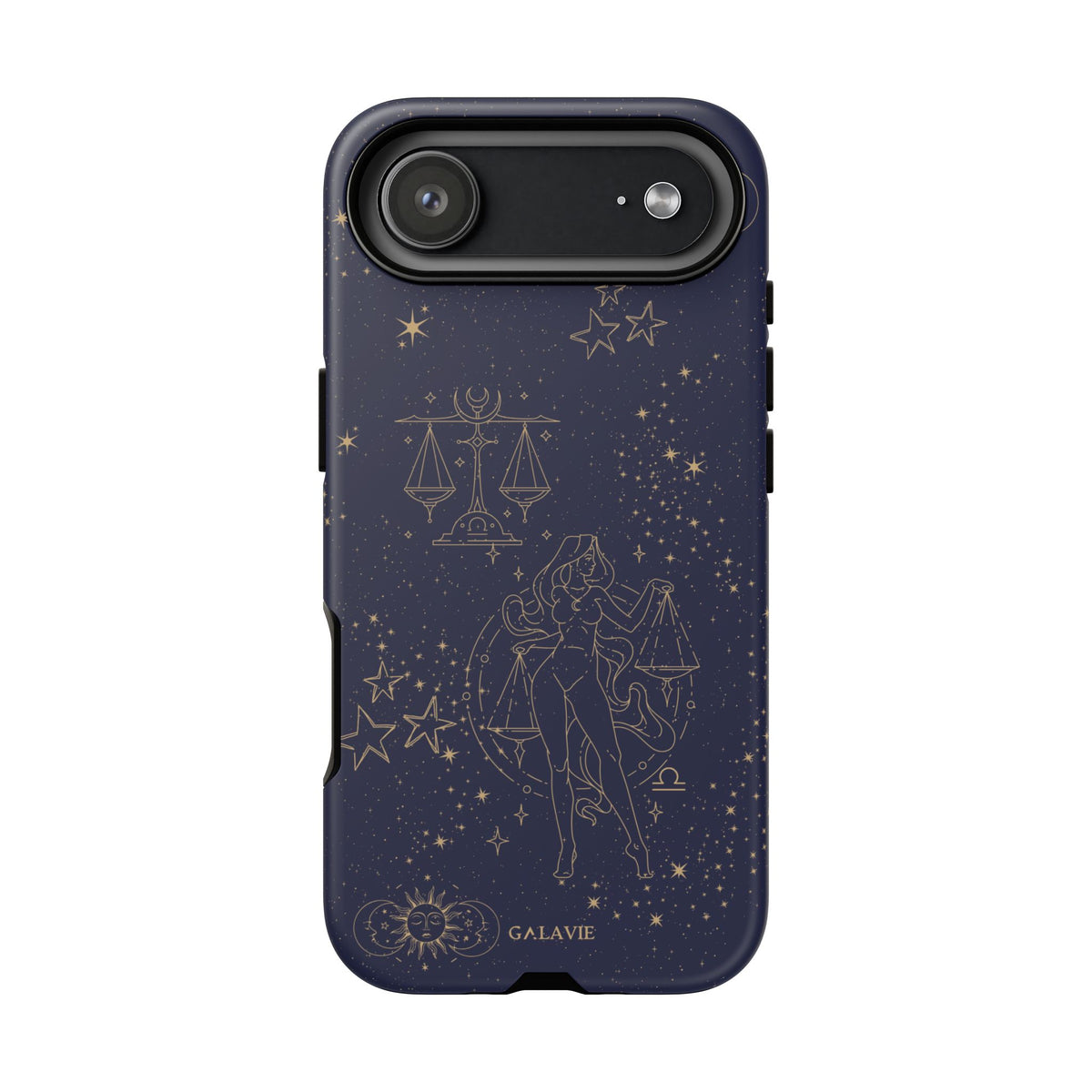 Libra Zodiac Phone Case – Navy