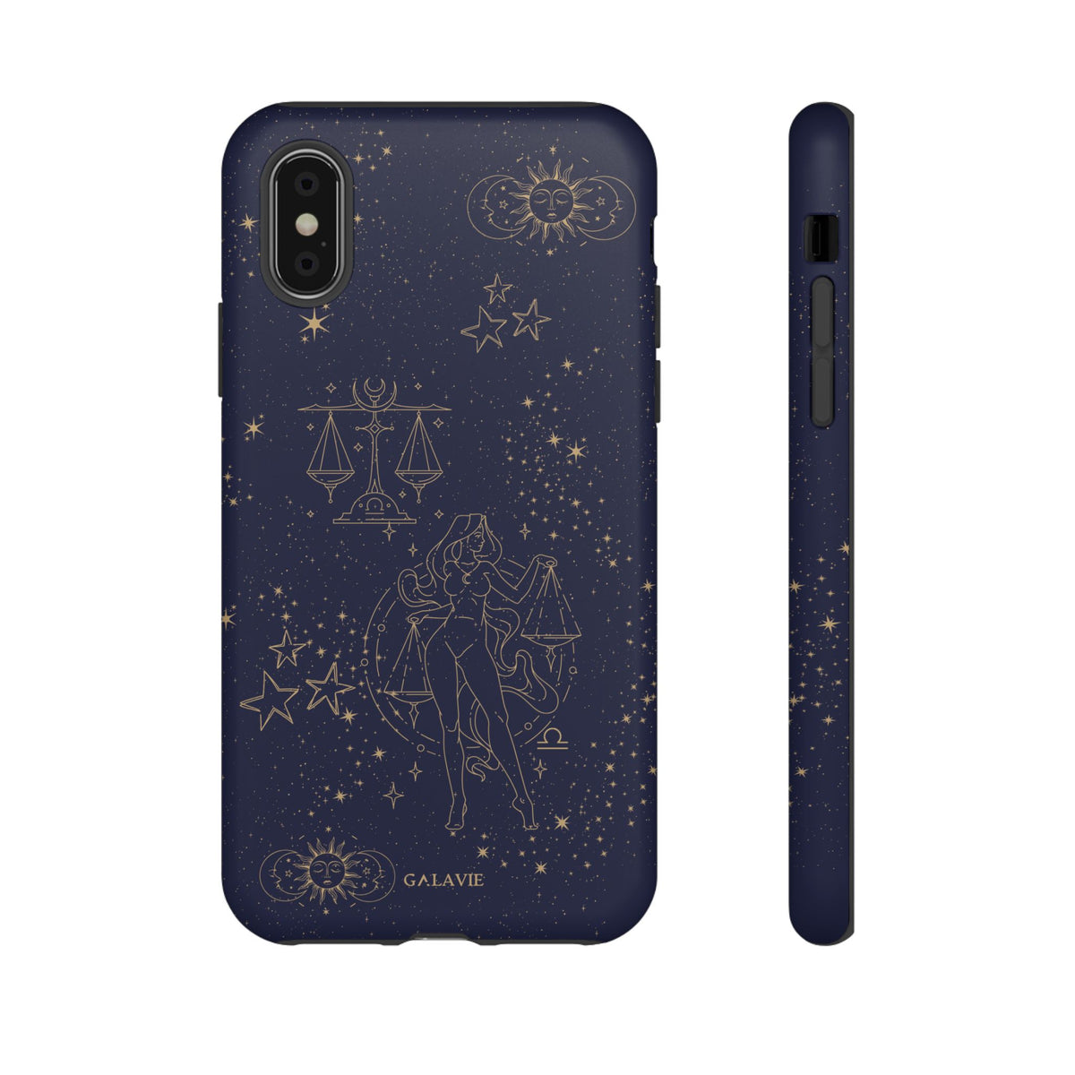 Libra Zodiac Phone Case – Navy