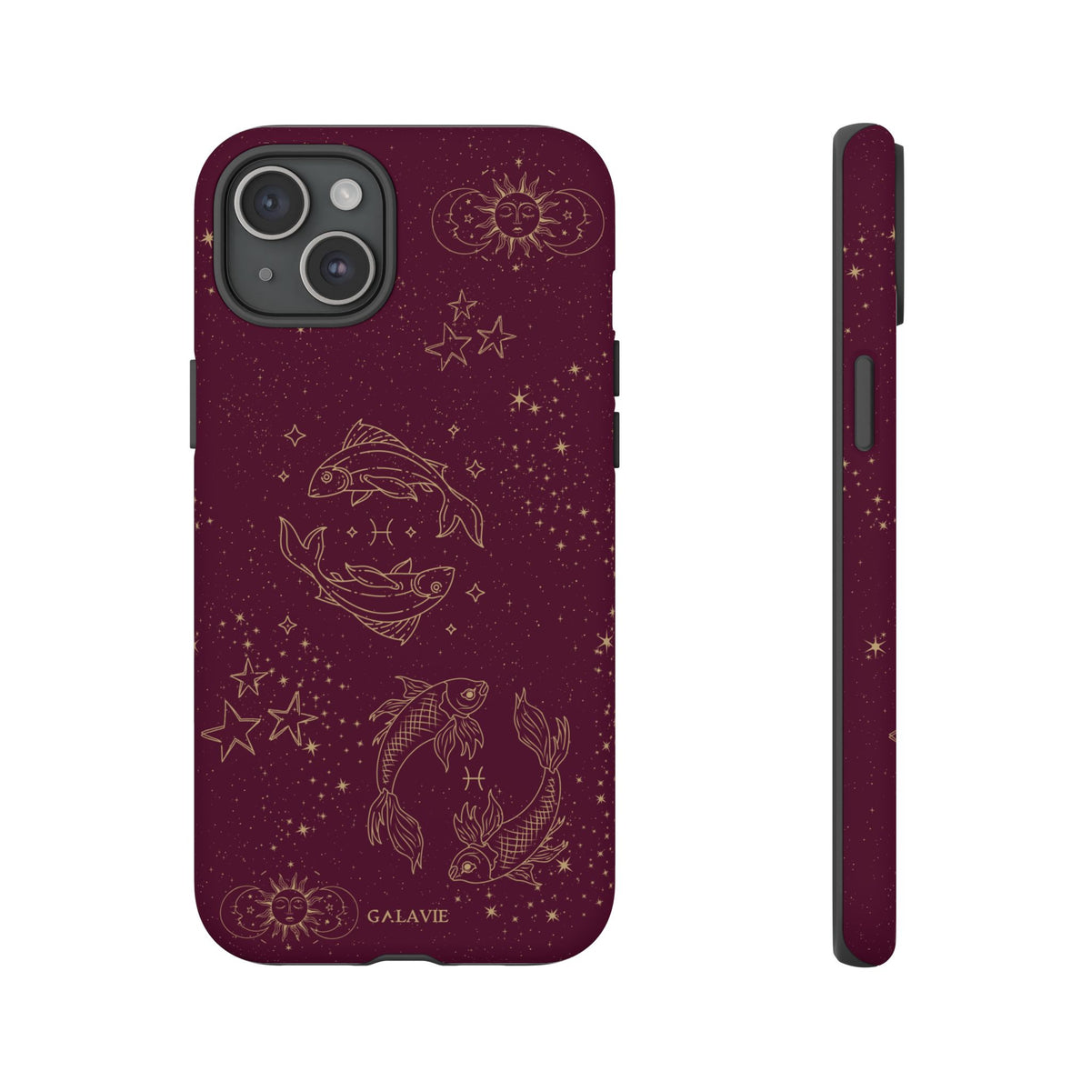 Pisces Zodiac Phone Case – Merlot