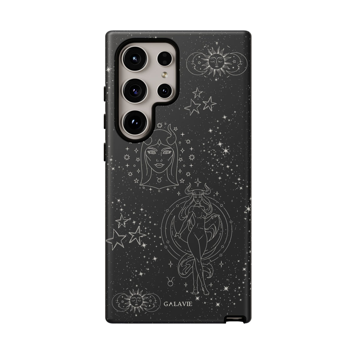 Taurus Zodiac Phone Case – Noir