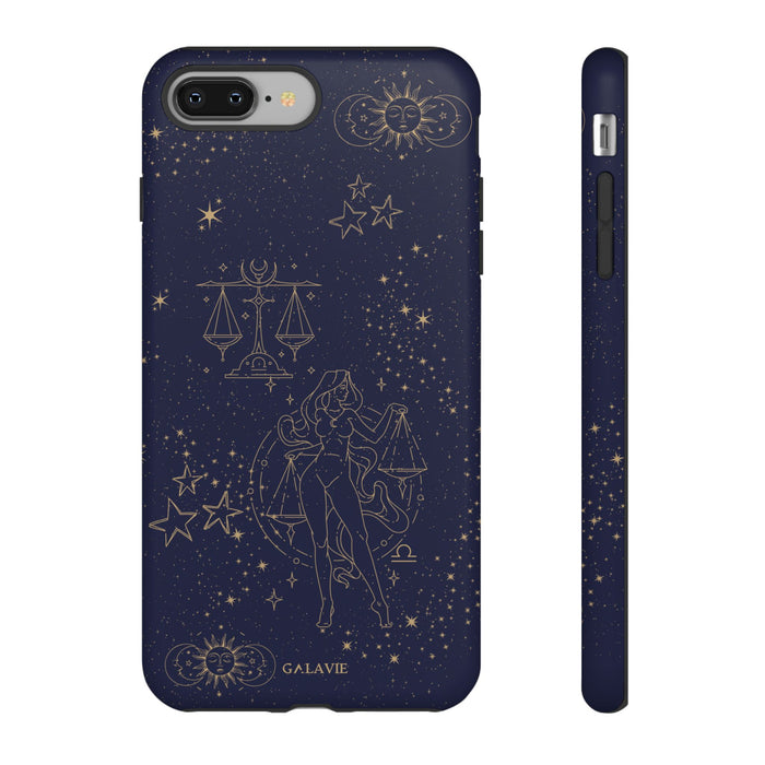 Libra Zodiac Phone Case – Navy