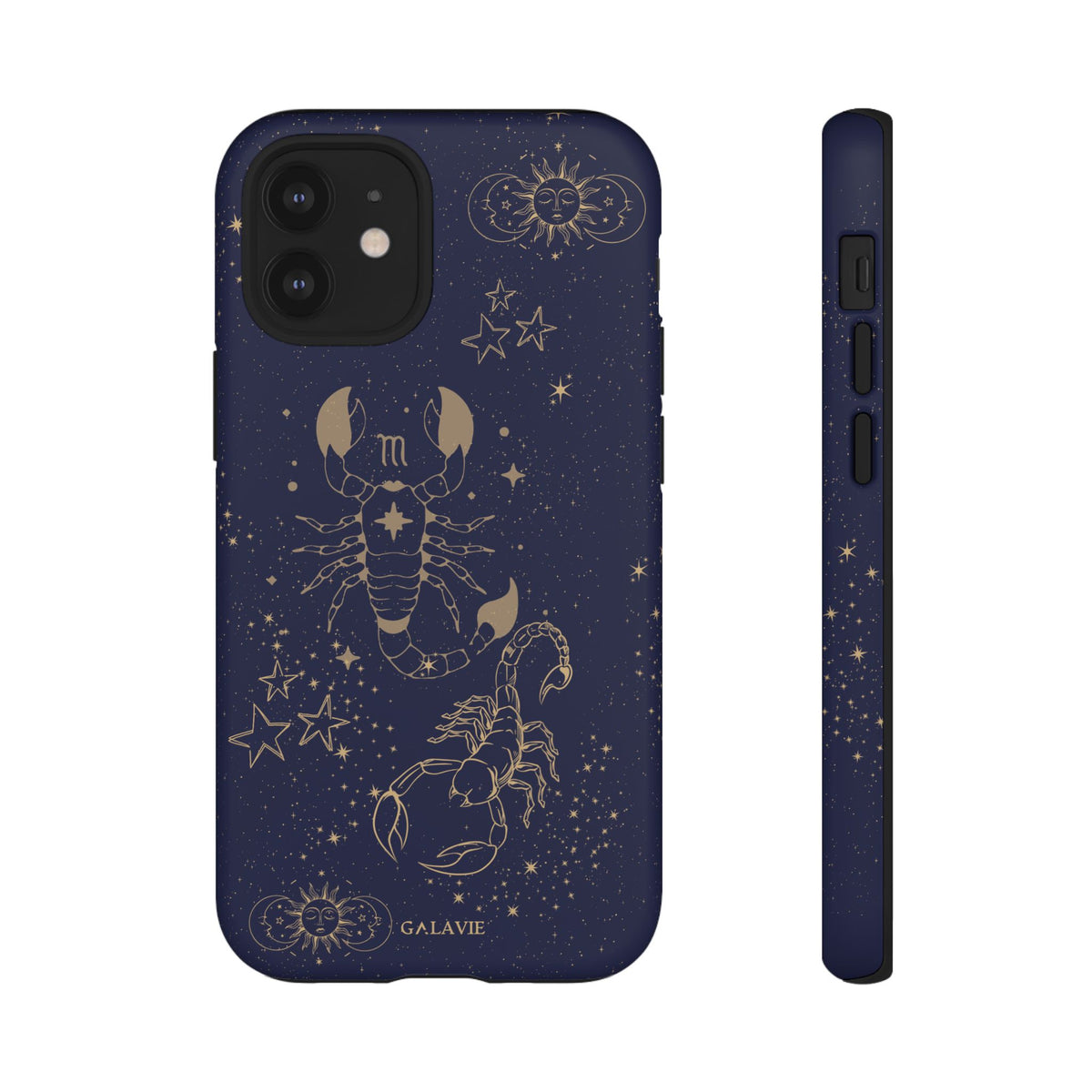 Scorpio Zodiac Phone Case – Navy