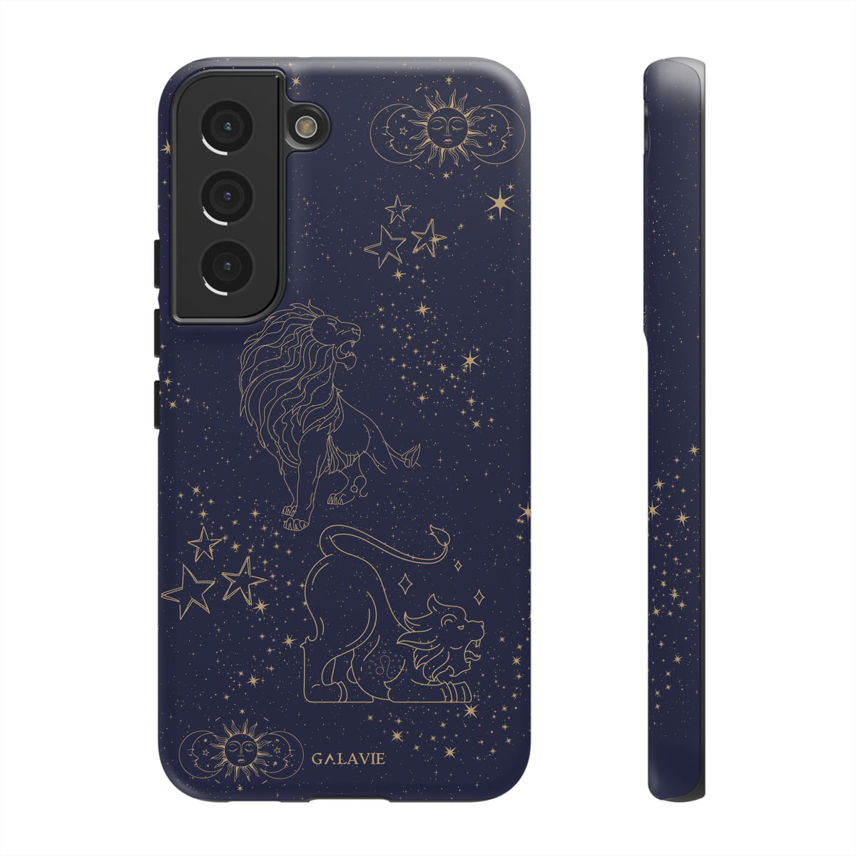 Leo Zodiac Phone Case – Navy