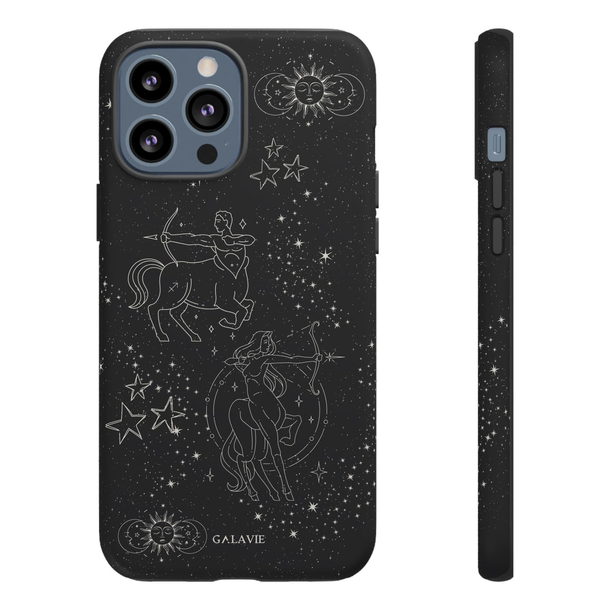 Sagittarius Zodiac Phone Case – Noir