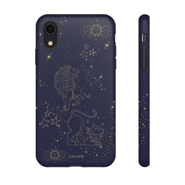 Leo Zodiac Phone Case – Navy