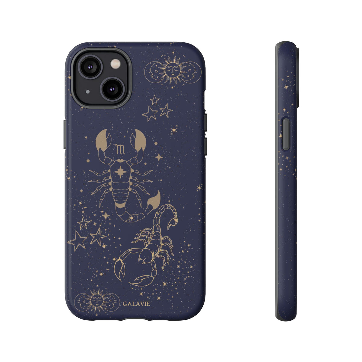 Scorpio Zodiac Phone Case – Navy