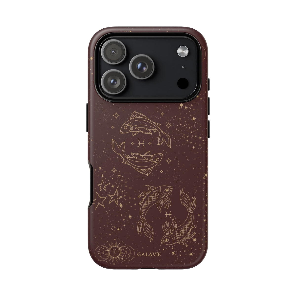 Pisces Zodiac Phone Case – Chocolate