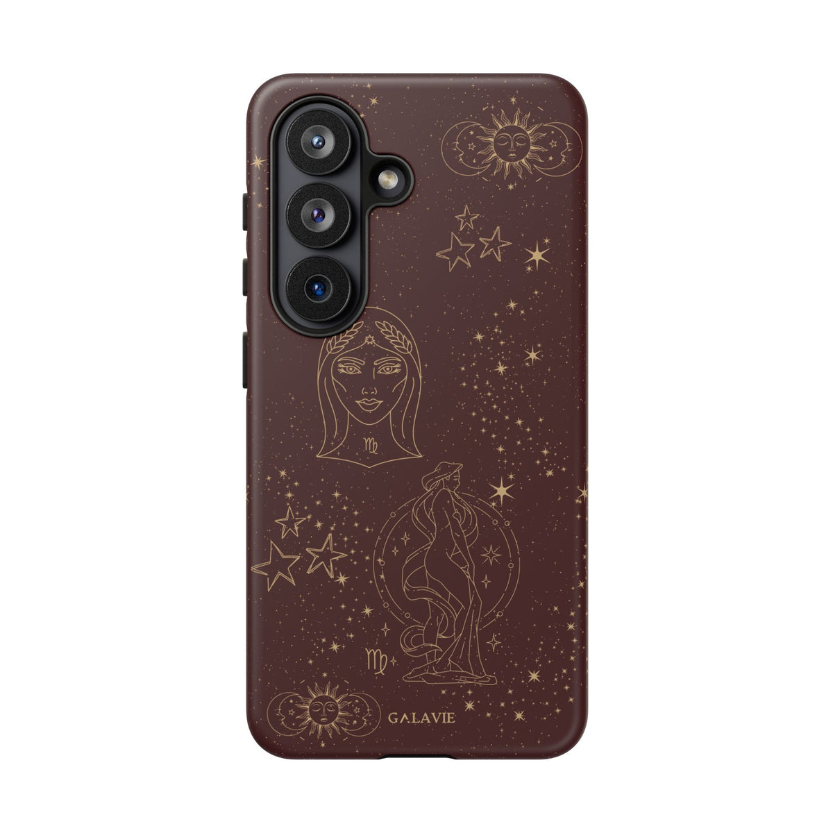 Virgo Zodiac Phone Case – Chocolate