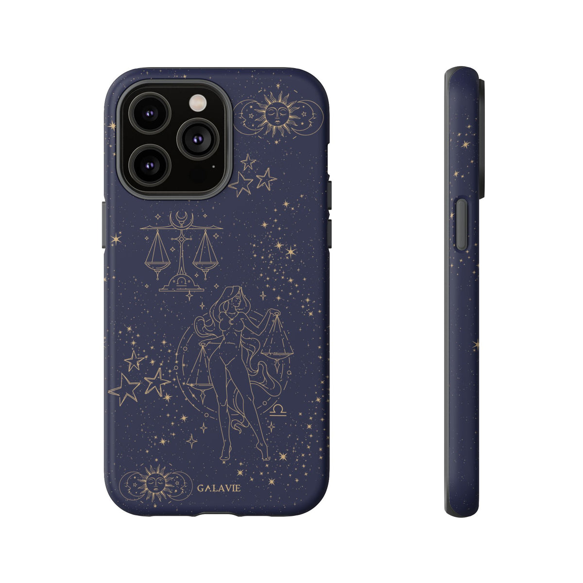 Libra Zodiac Phone Case – Navy