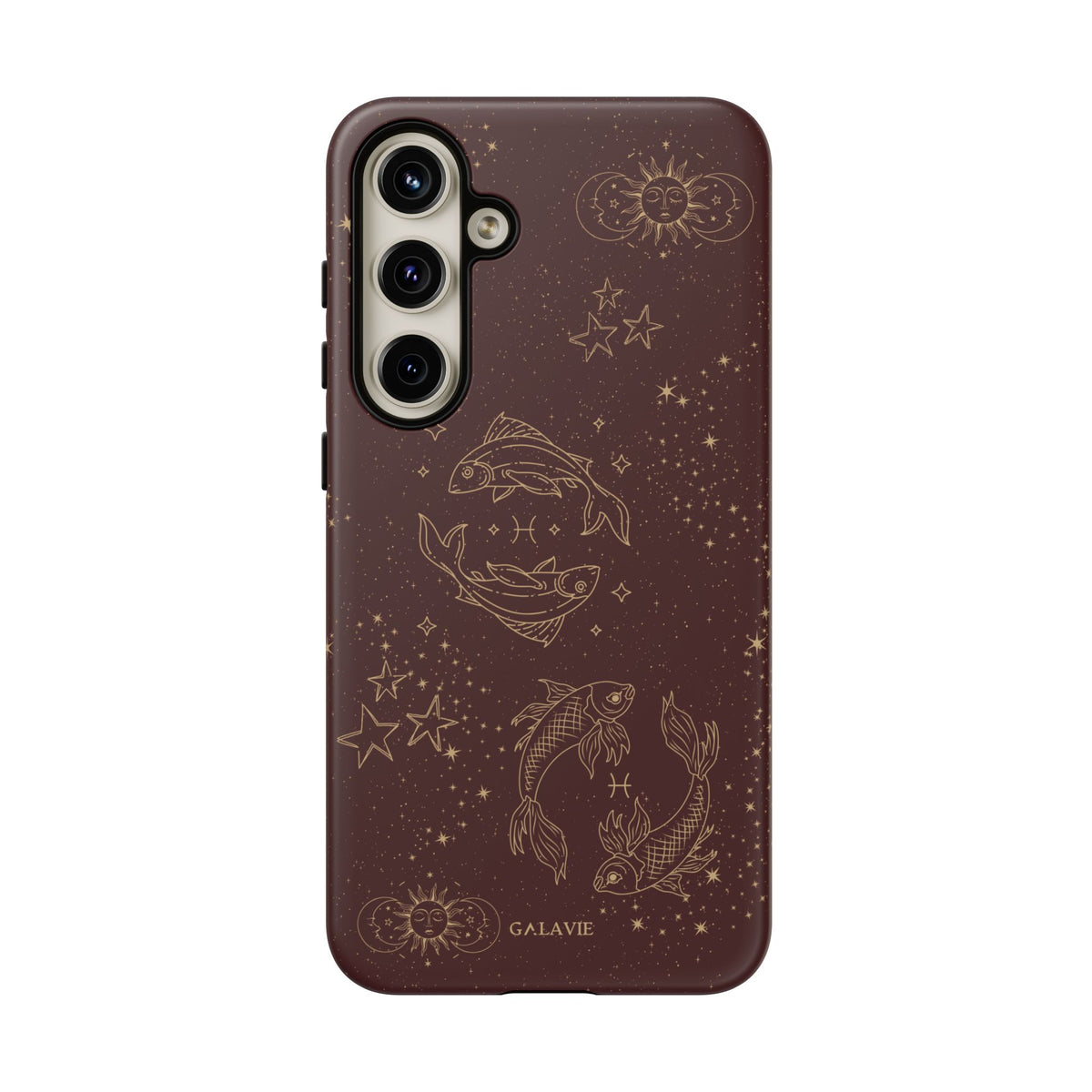 Pisces Zodiac Phone Case – Chocolate