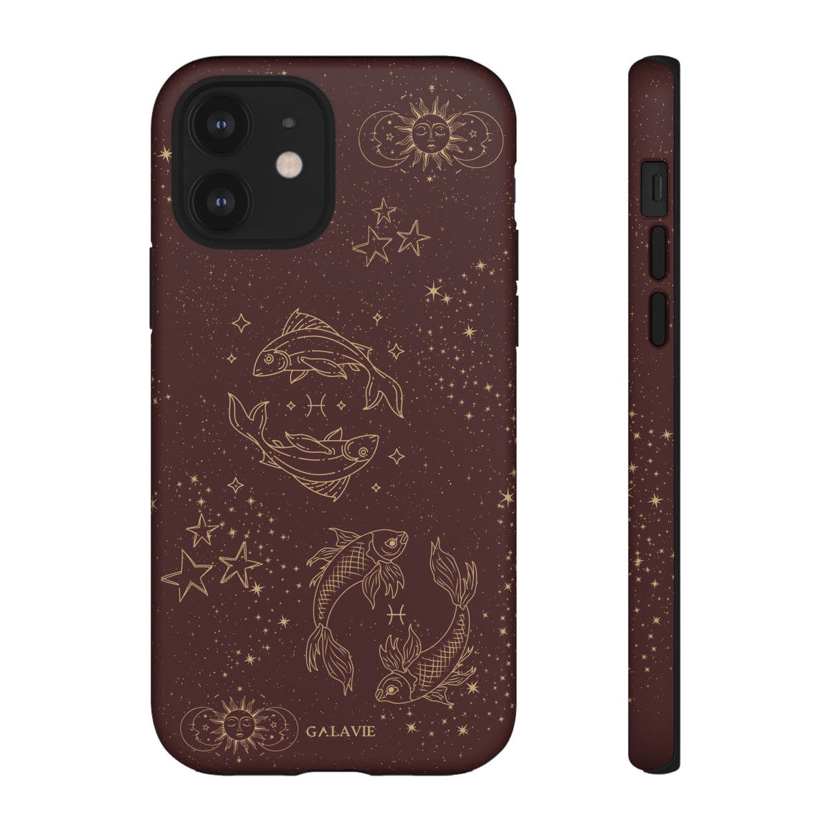 Pisces Zodiac Phone Case – Chocolate