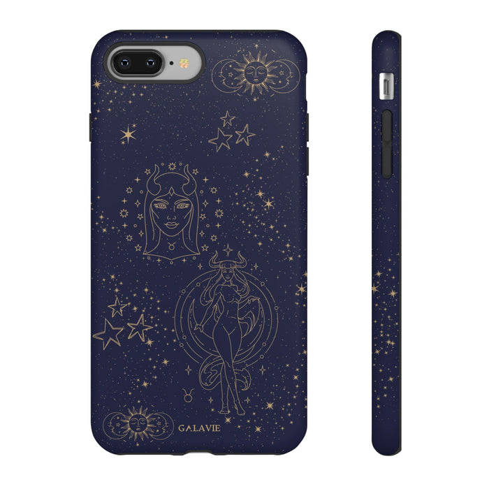 Taurus Zodiac Phone Case – Navy