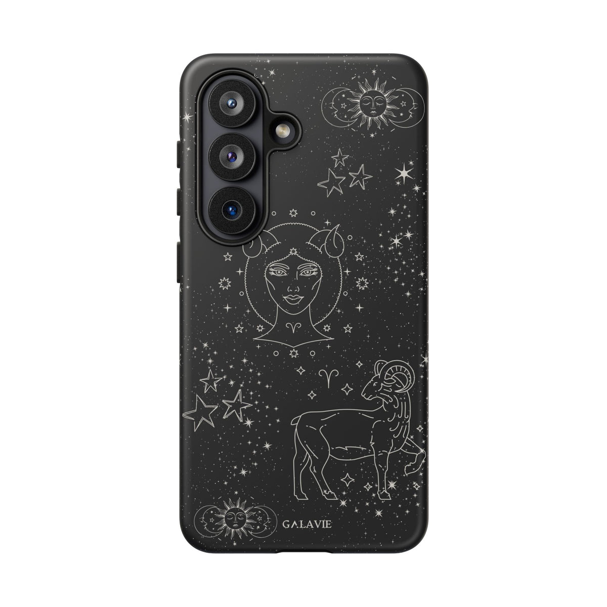 Aries Zodiac Phone Case – Noir