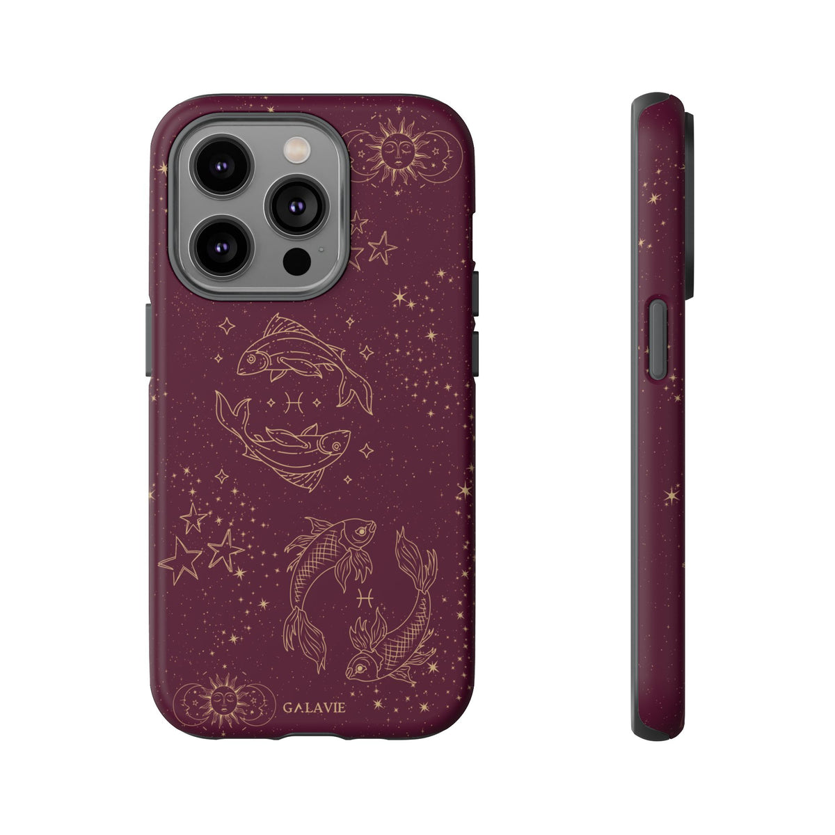 Pisces Zodiac Phone Case – Merlot