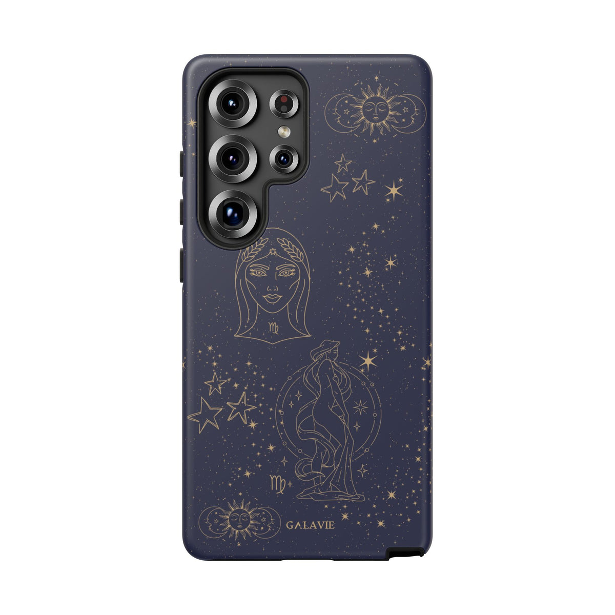 Virgo Zodiac Phone Case – Navy