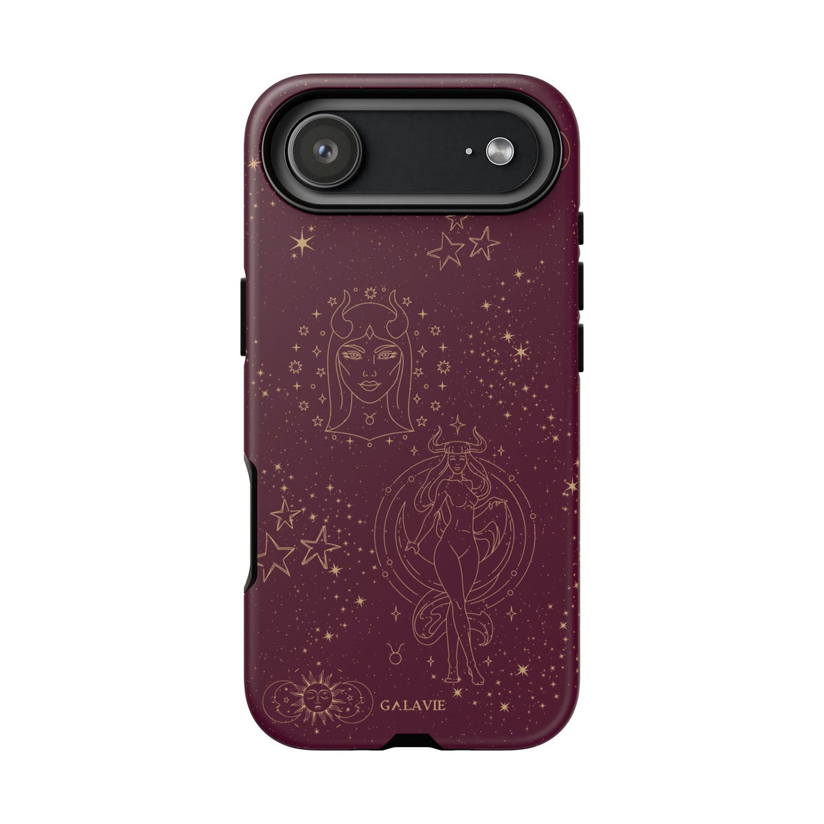 Taurus Zodiac Phone Case – Merlot