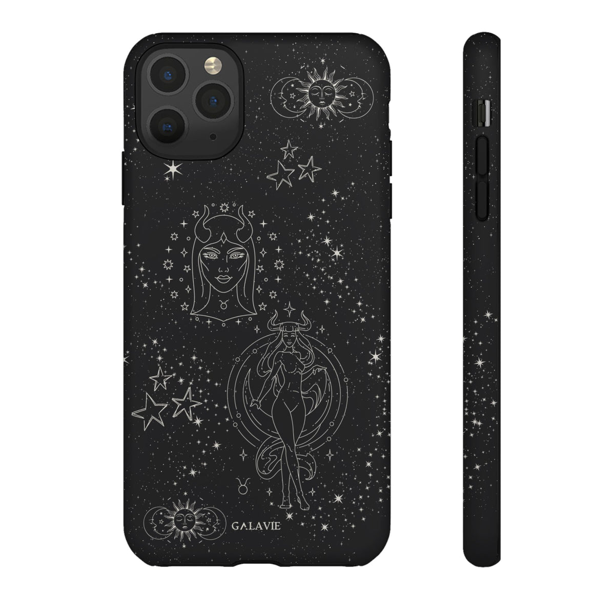 Taurus Zodiac Phone Case – Noir