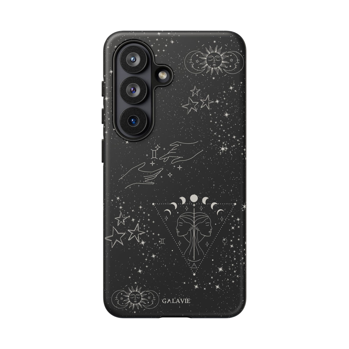 Gemini Zodiac Phone Case – Noir