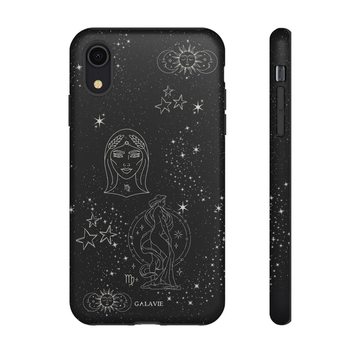 Virgo Zodiac Phone Case – Noir