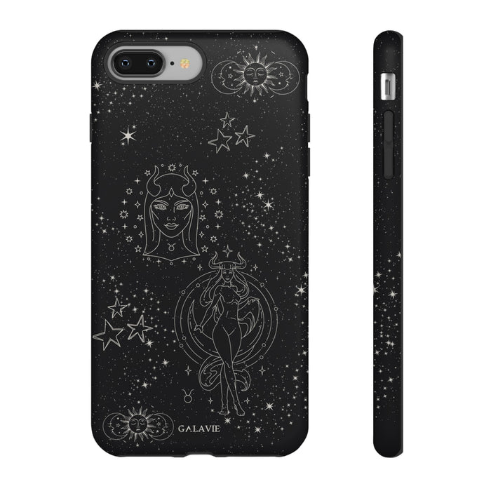 Taurus Zodiac Phone Case – Noir