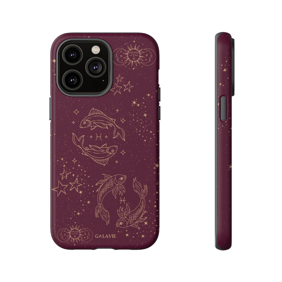 Pisces Zodiac Phone Case – Merlot