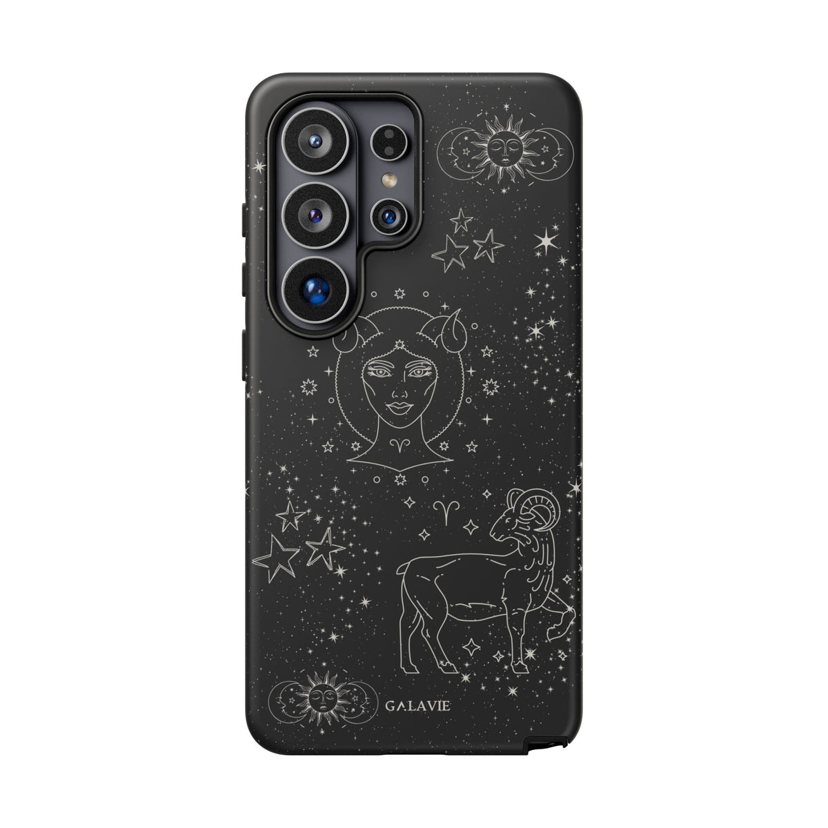 Aries Zodiac Phone Case – Noir