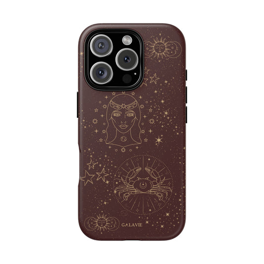 Cancer Zodiac Phone Case – Chocolate