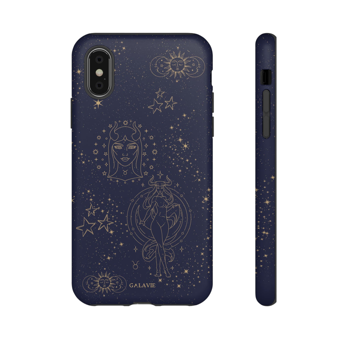 Taurus Zodiac Phone Case – Navy