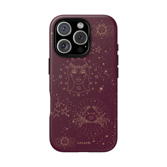 Cancer Zodiac Phone Case – Merlot