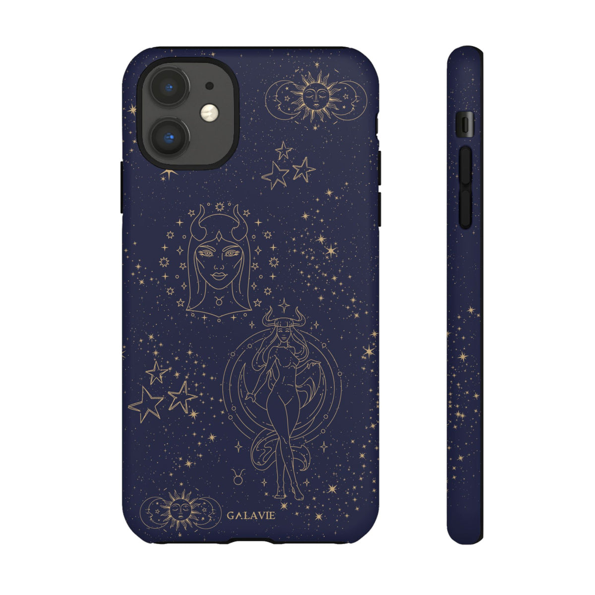 Taurus Zodiac Phone Case – Navy