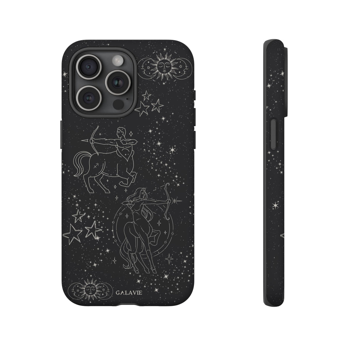Sagittarius Zodiac Phone Case – Noir