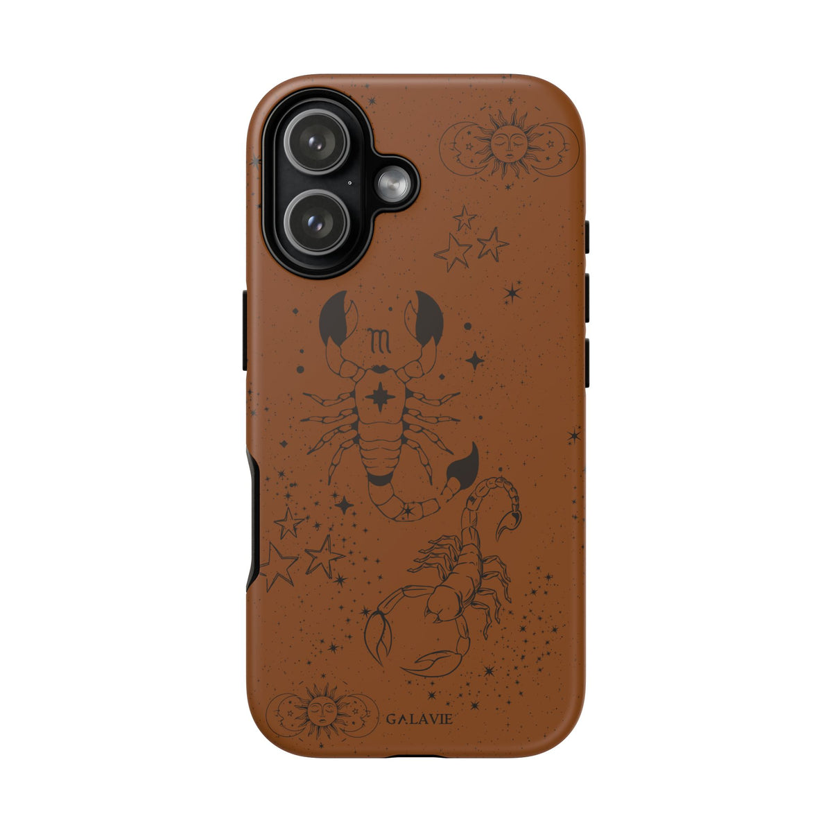 Scorpio Zodiac Phone Case – Cognac