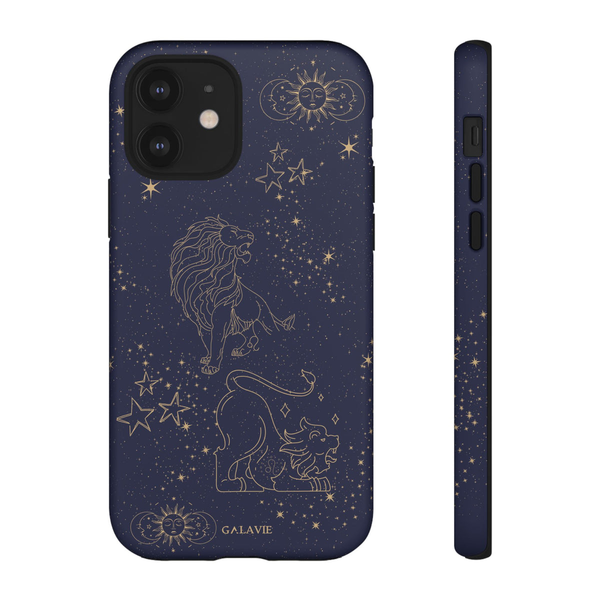 Leo Zodiac Phone Case – Navy