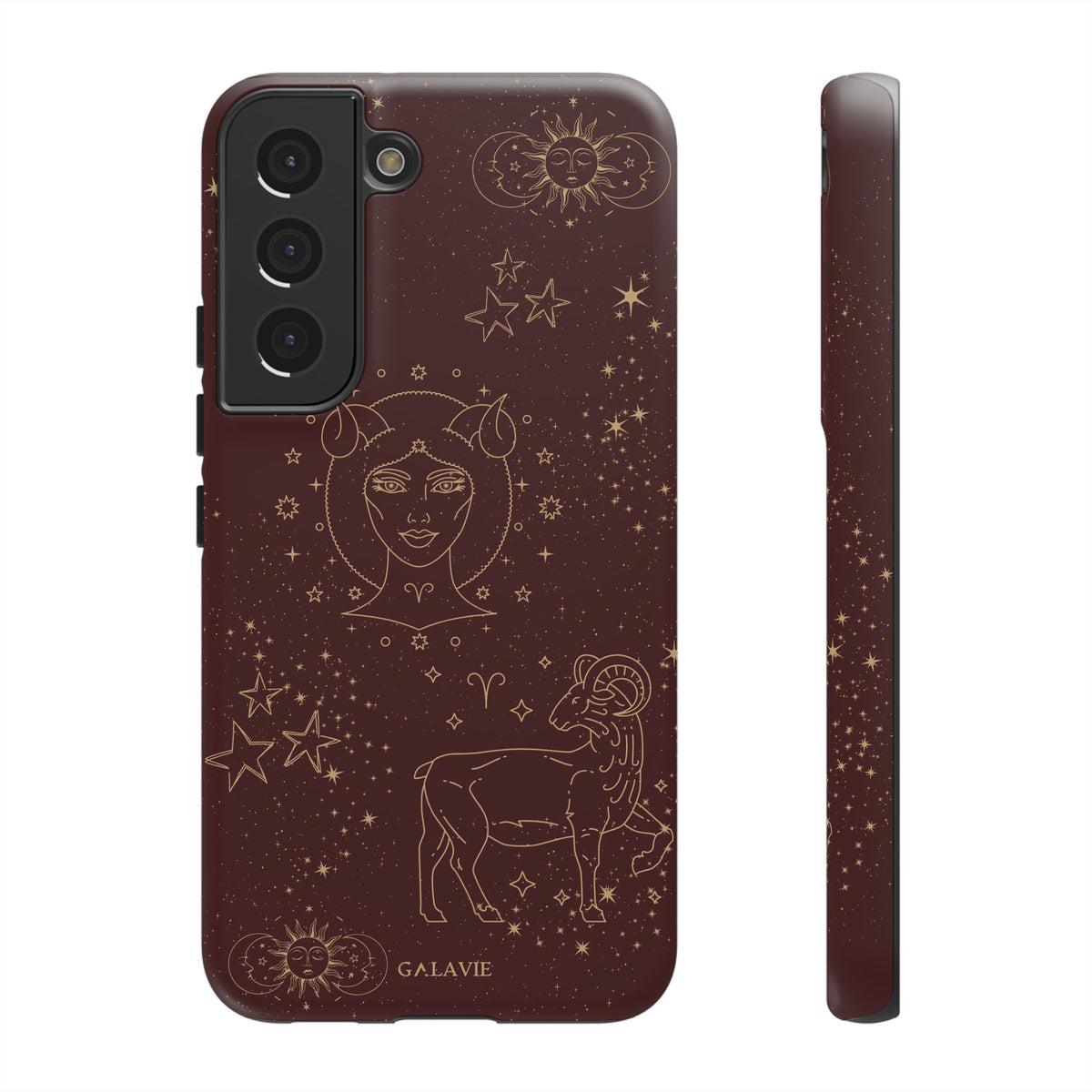 Aries Zodiac Phone Case – Chocolate