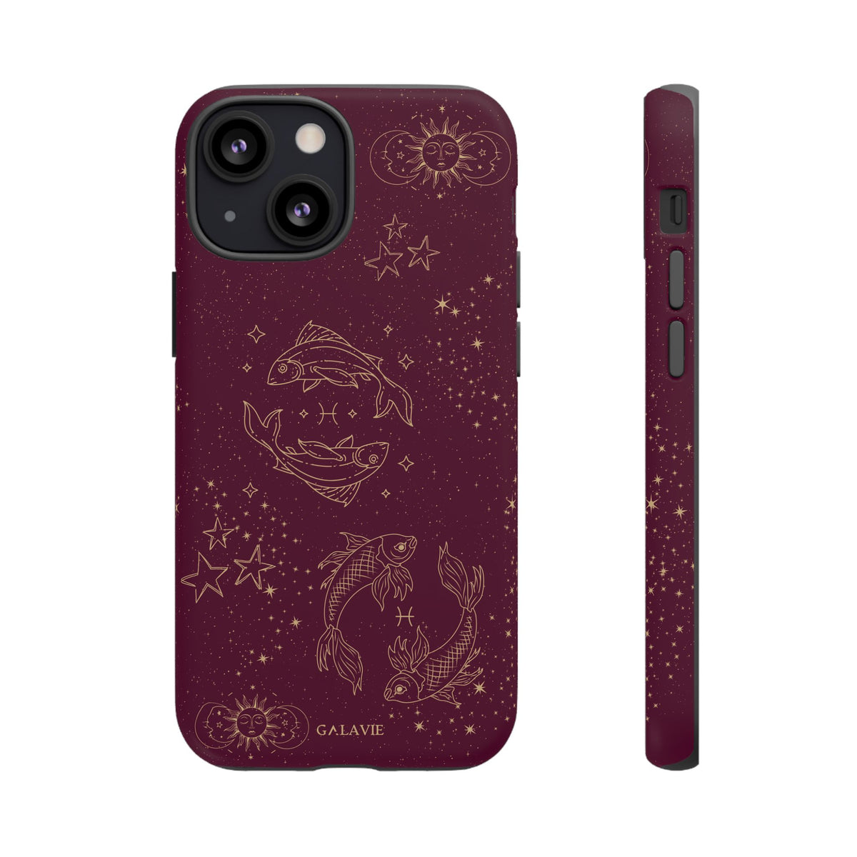 Pisces Zodiac Phone Case – Merlot