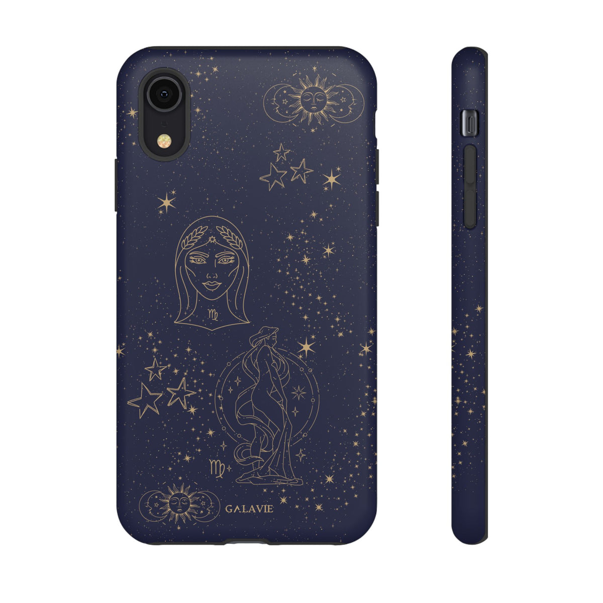 Virgo Zodiac Phone Case – Navy