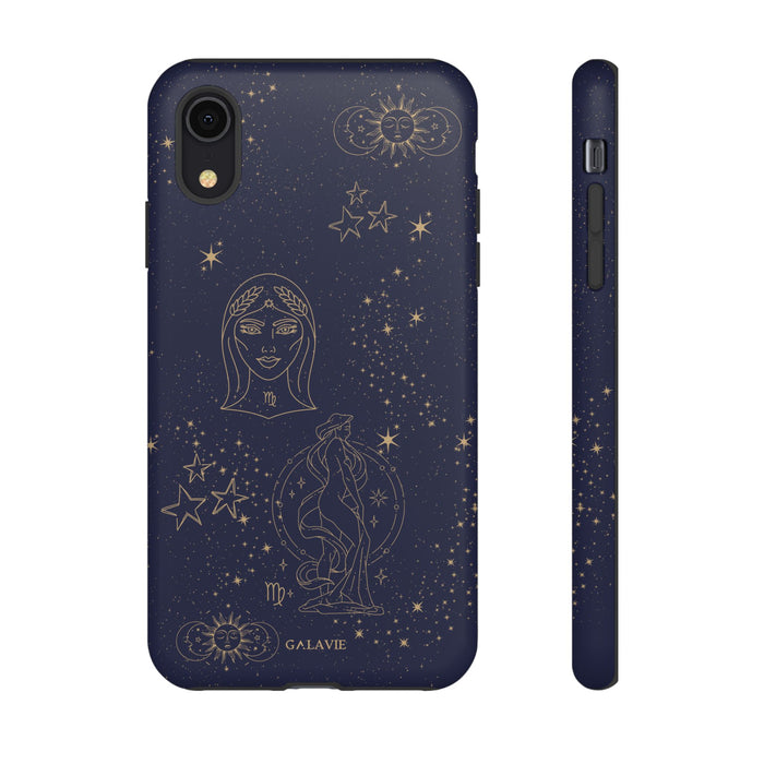 Virgo Zodiac Phone Case – Navy