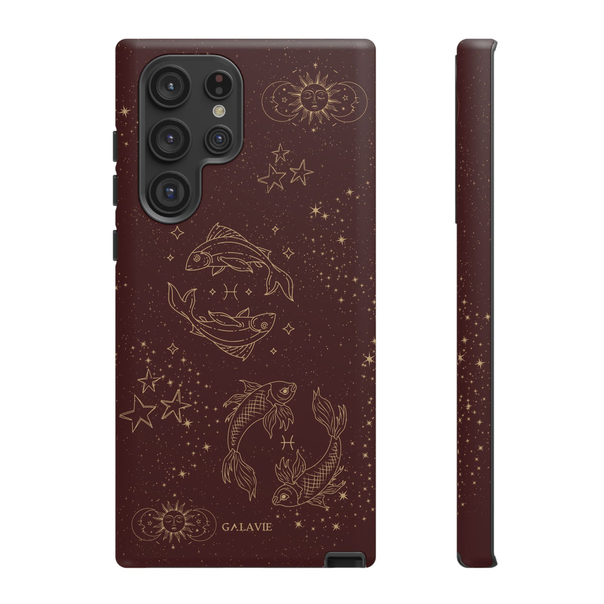 Pisces Zodiac Phone Case – Chocolate