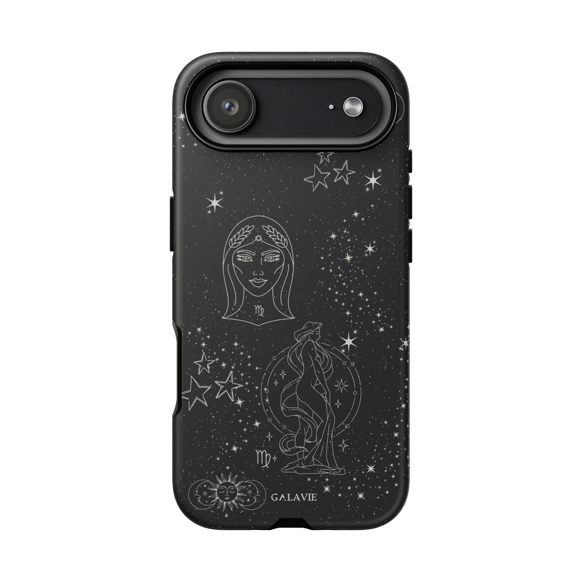 Virgo Zodiac Phone Case – Noir
