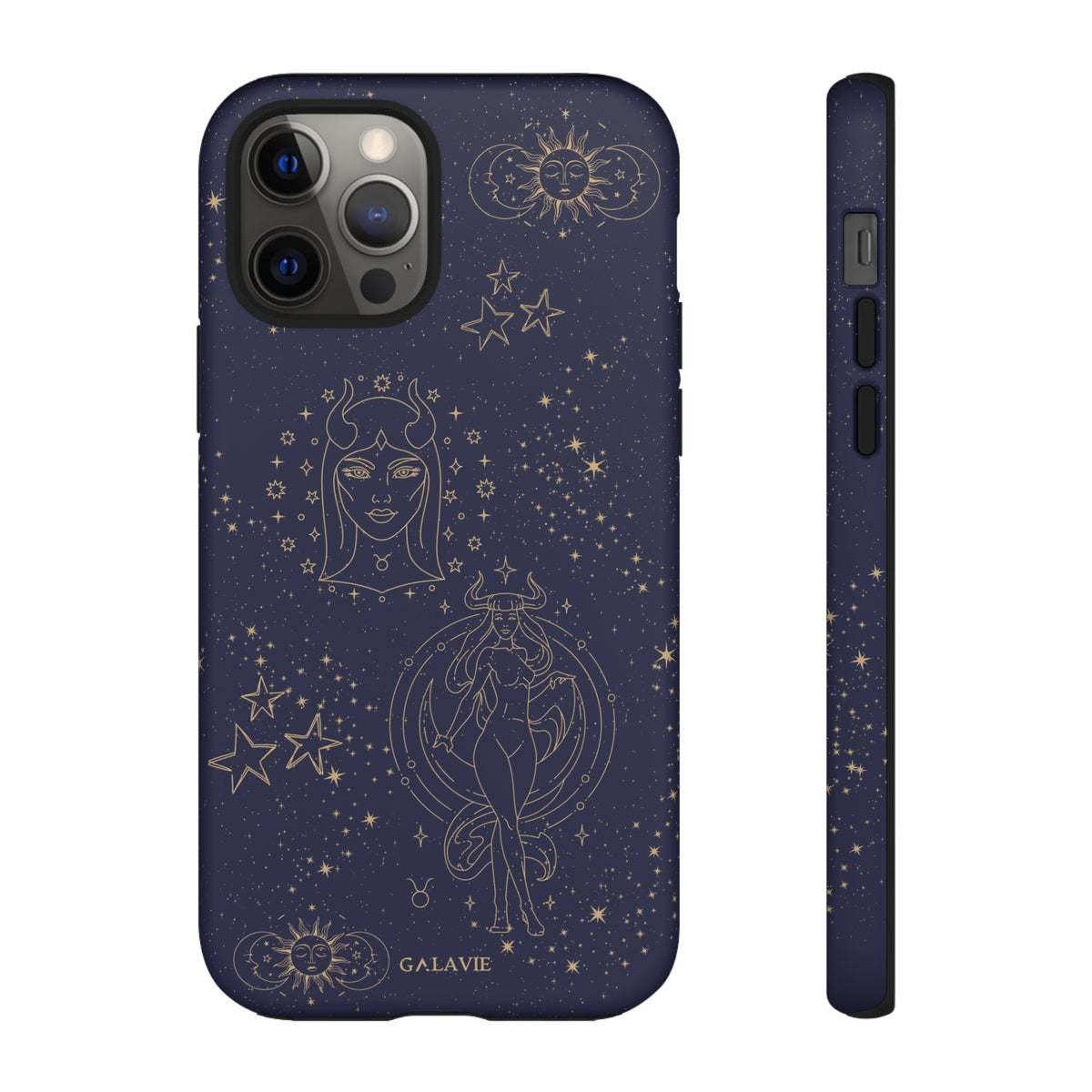 Taurus Zodiac Phone Case – Navy