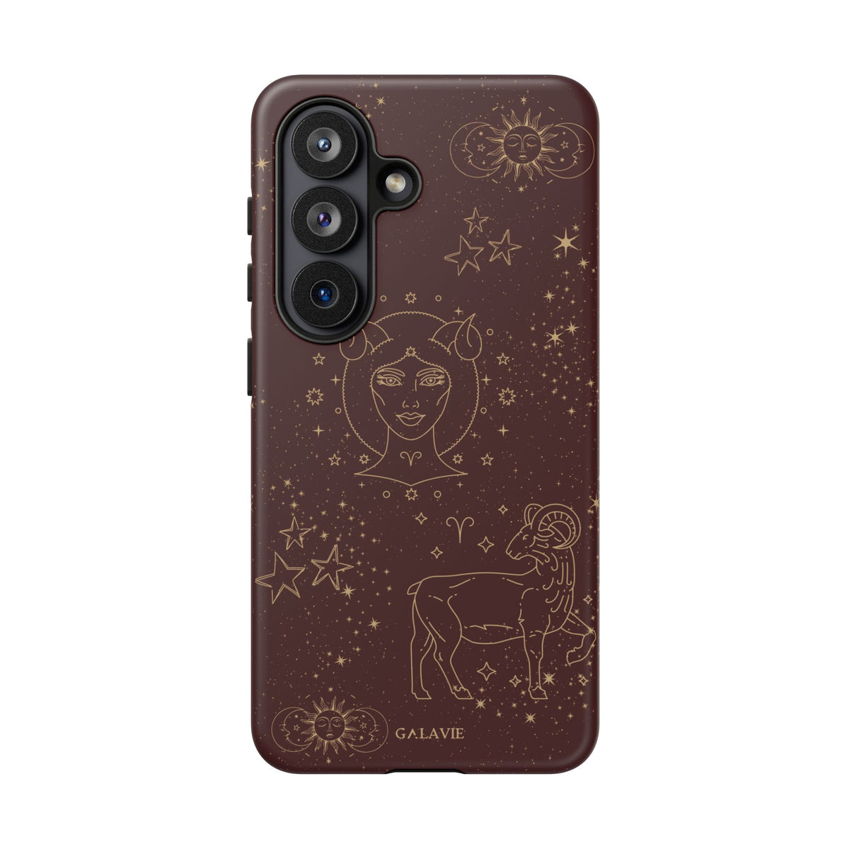Aries Zodiac Phone Case – Chocolate