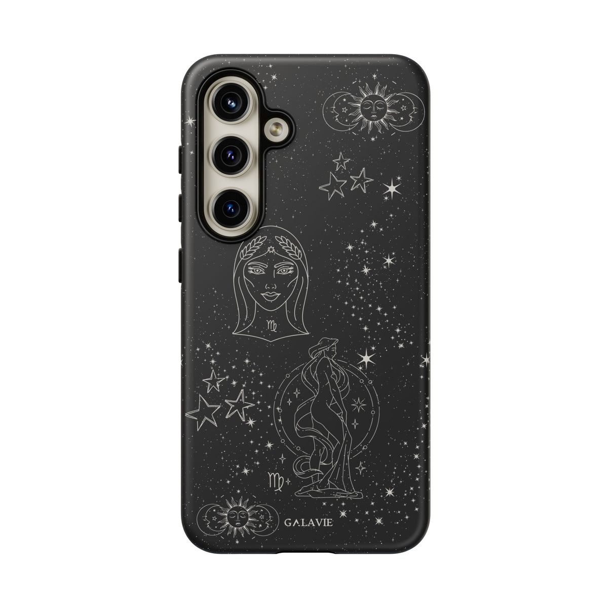 Virgo Zodiac Phone Case – Noir