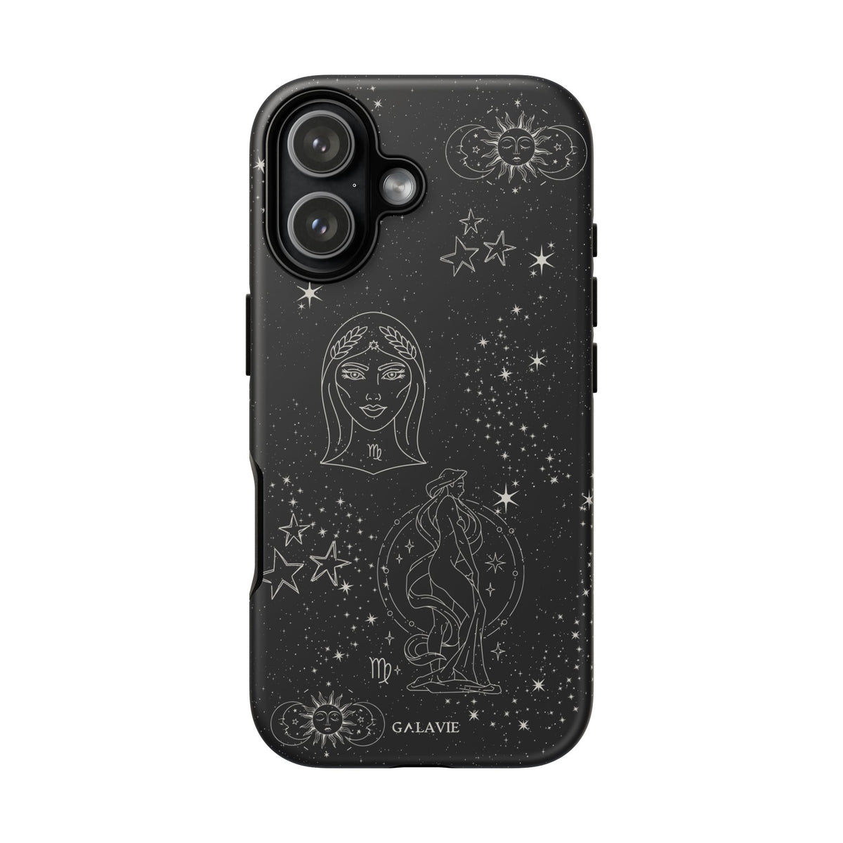 Virgo Zodiac Phone Case – Noir