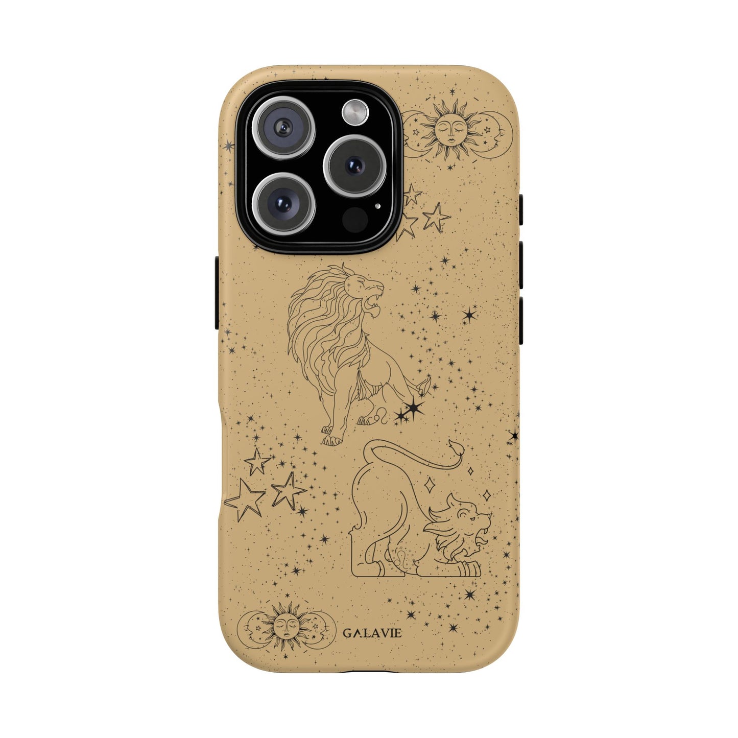Zodiac Leo Phone Case – Astrological Celestial Matte Protective Case