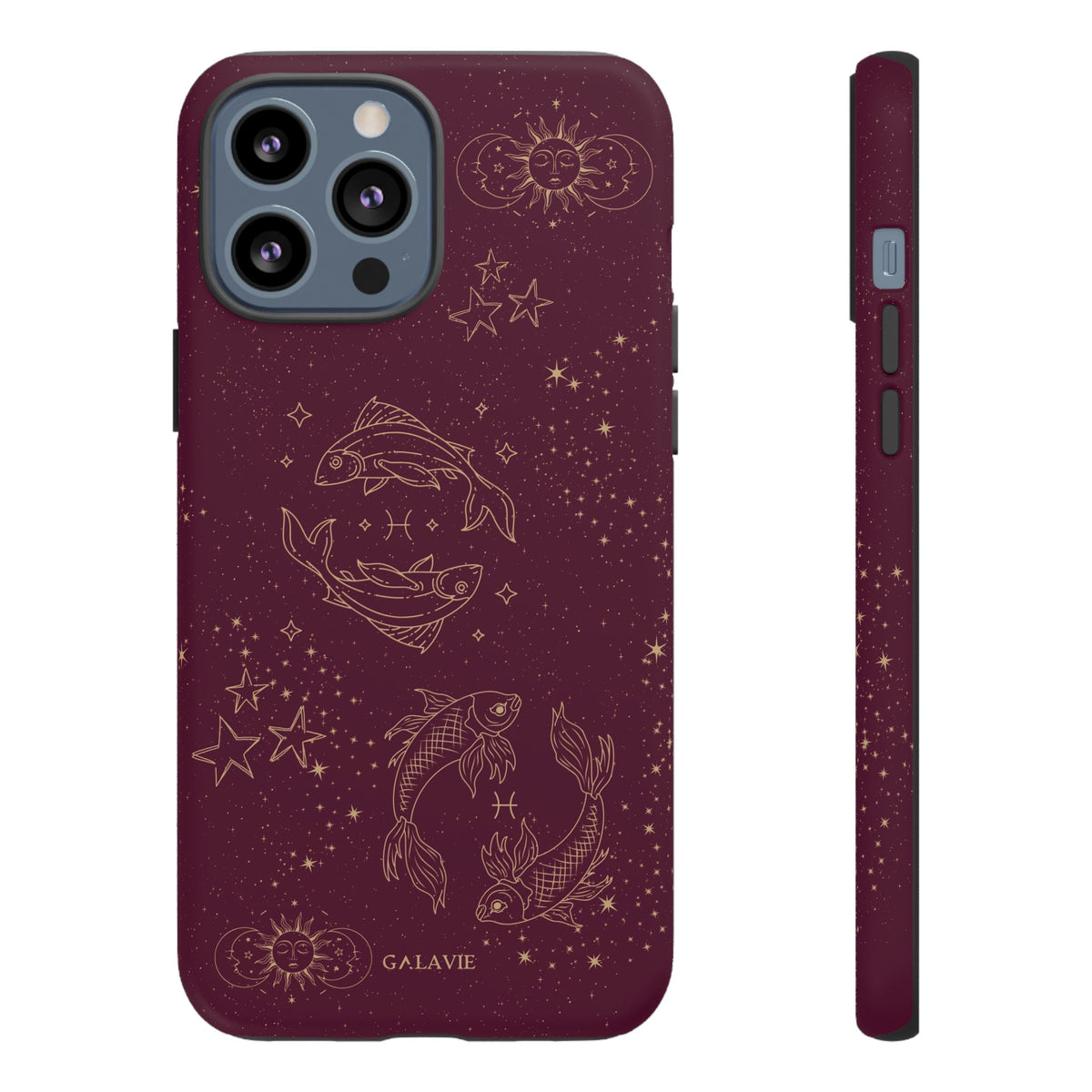 Pisces Zodiac Phone Case – Merlot